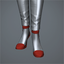 Women's 'Minima' Heels (matte red)