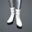 Women's 'Mystrioso' Boots (white/black)