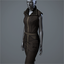 Women's 'Structure' Dress (brown)