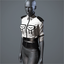 Women's 'Sterling' Dress Blouse (black/white)