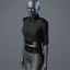 Women's 'Sterling' Dress Blouse (graphite)