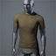 Men's 'Form' T-shirt (khaki)
