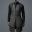 Men's 'Esquire' Coat (matte gray)