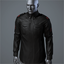 Men's 'Sterling' Dress Shirt (red/black leather)