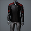Men's 'Marshal' Jacket (Blood Raiders black/red)
