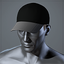 Cap Male White/Black