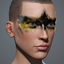 Women's 'Shadowglam' Facial Augmentation