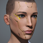 Women's 'Eico Sunstrip' Facial Augmentation