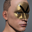 Men's 'Grimglam' Facial Augmentation