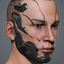 Men's 'Eico Zygomandiba' Facial Augmentation