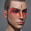 Women's 'Crimson Phoenix' Facial Augmentation