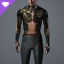 Men's 'Olympian TorsoRig' Body Augmentation