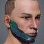 Men's 'Eico Auroralite' Facial Augmentation