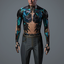 Men's 'Semiotique TorsoRig' Body Augmentation