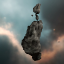 Non Interactable Sharded Rock (Do not translate)