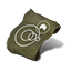 Fragment Inscribed with Odd Circular Text