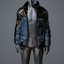 Men's Caldari Navy Crew Jacket