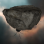 Non Interactable Small Asteroid w/Drone-tech