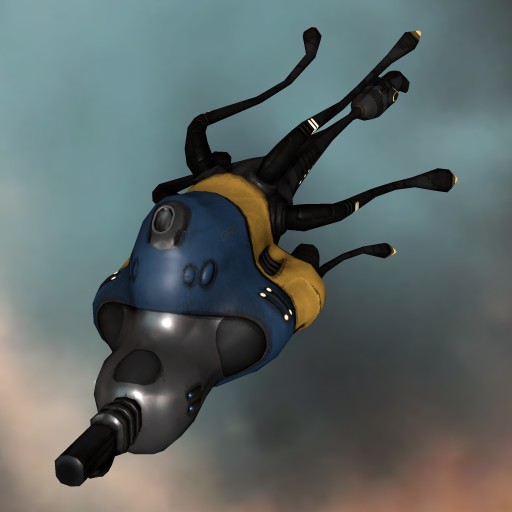 Mutated 'Excavator' Mining Drone