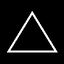 Triangle Outline Thin - Unlimited